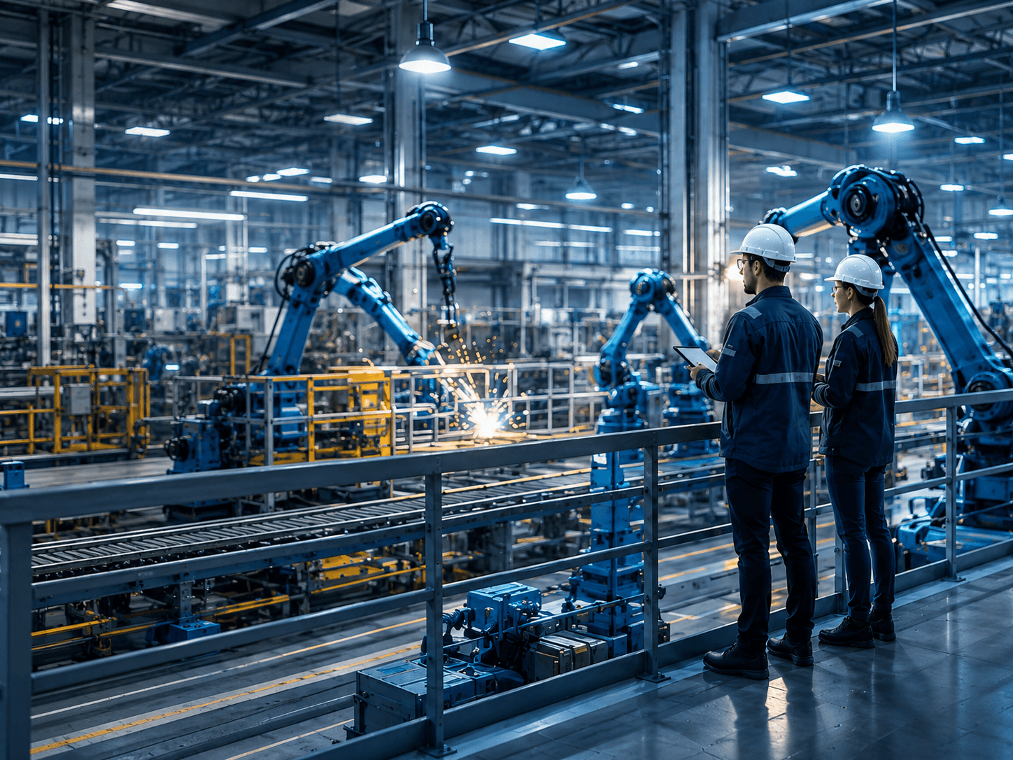 Usine industrielle moderne
