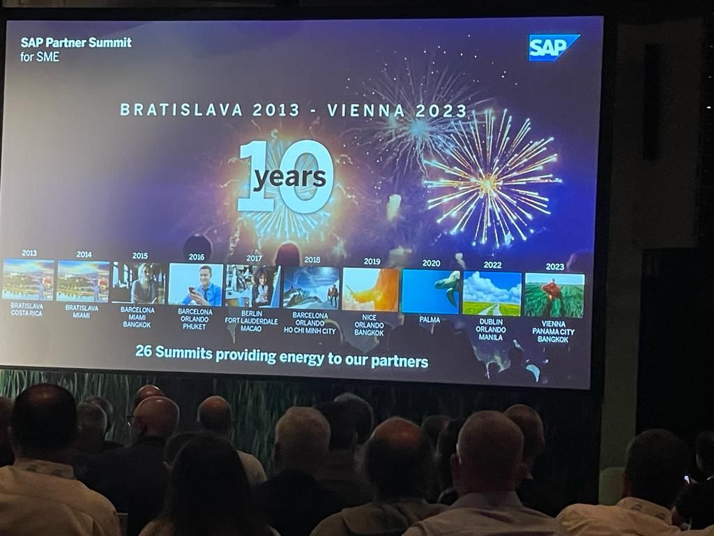 SAP SUMMIT SME 2023 In Vienna